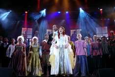 Laienschauspieler beim Musical 