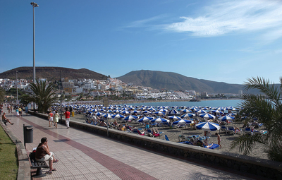 Das Leben Los Cristianos bei Nacht